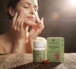 Yuvariva Glutathione support (L-Glutathione + Vitamin C & E Tablets)